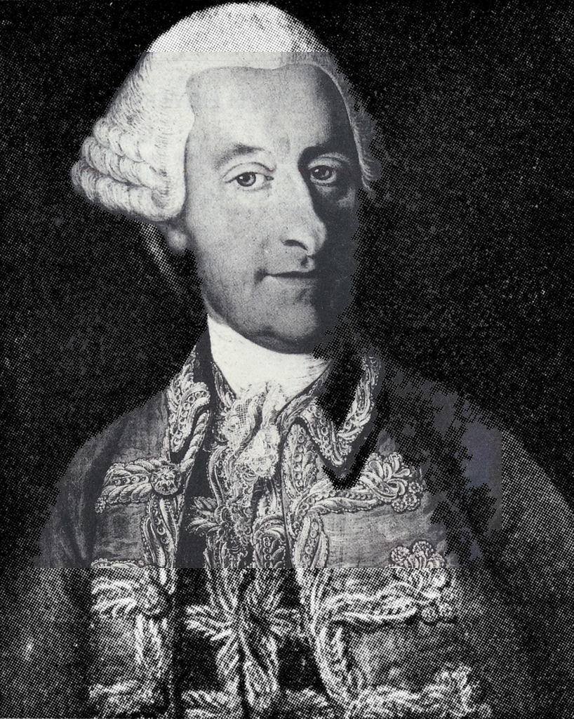 Joseph HAYDN, portrait fait par le peintre J.B. Grundmann en (?)1768(?), le plus ancien portrait connu